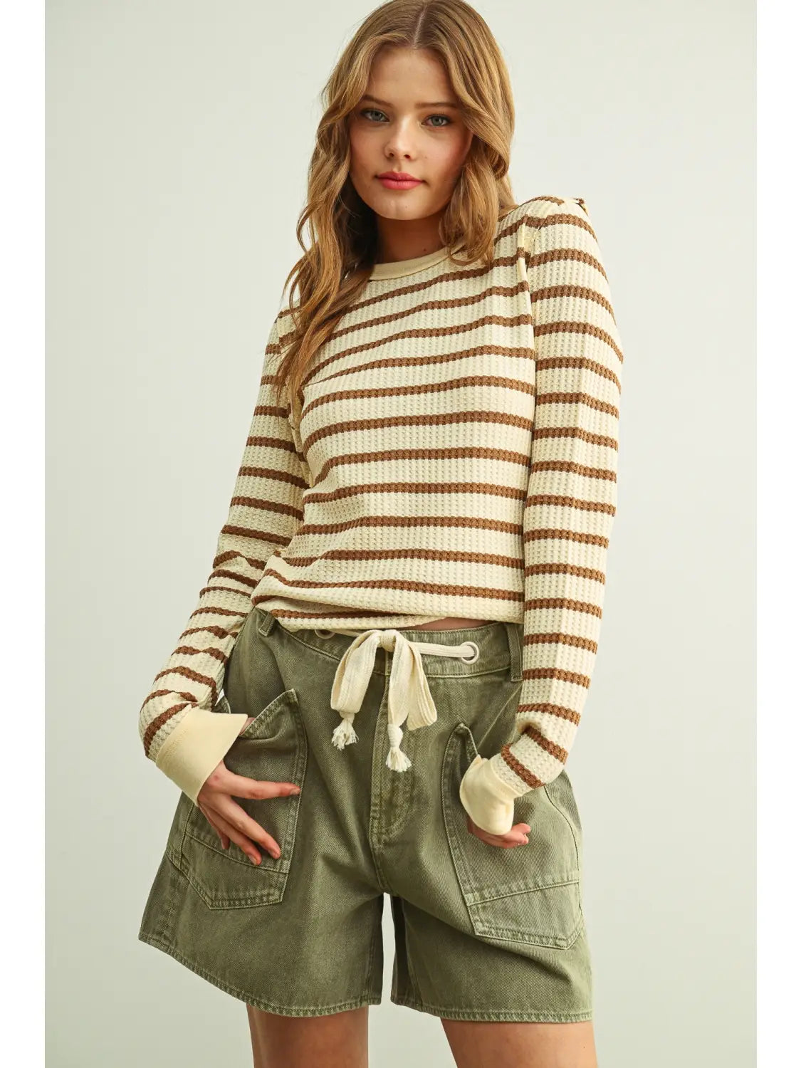 Mocha Waffle Long Sleeve