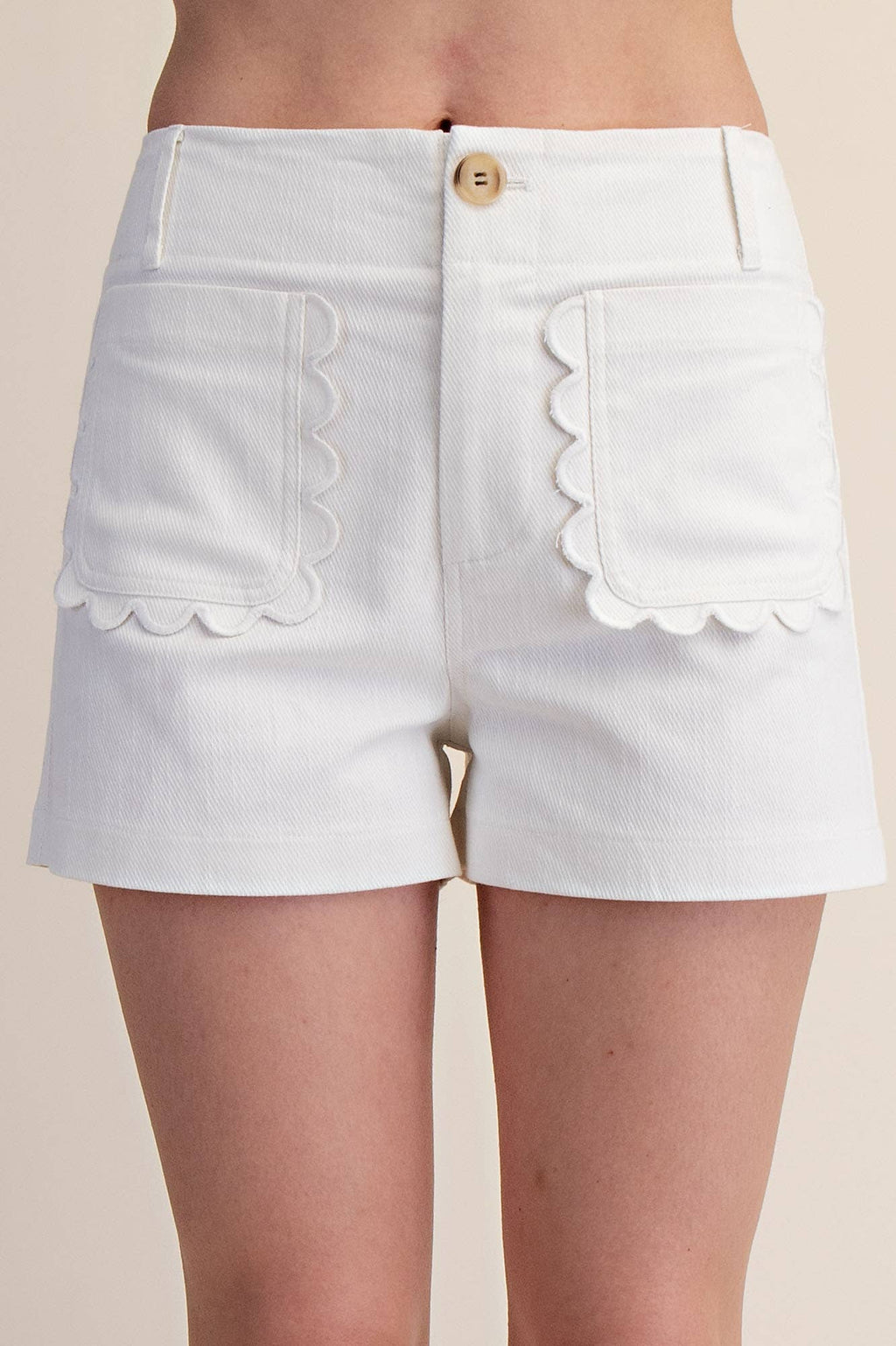 Ivory Colette Shorts