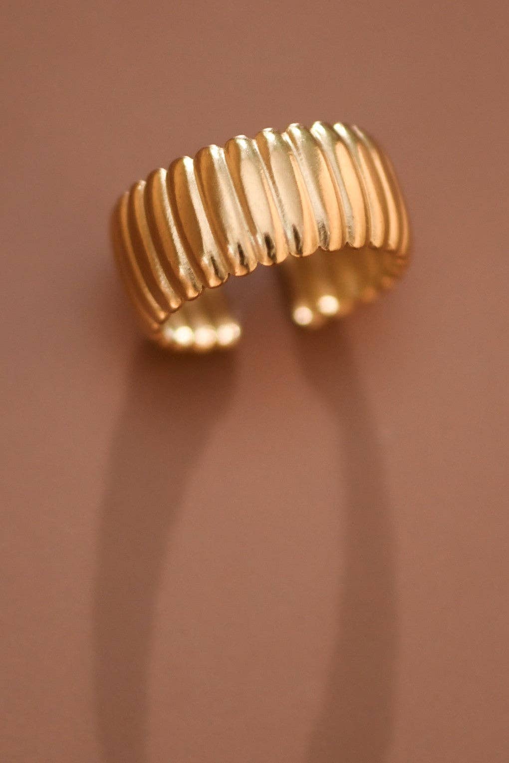 Gold Stainless Steel Ring