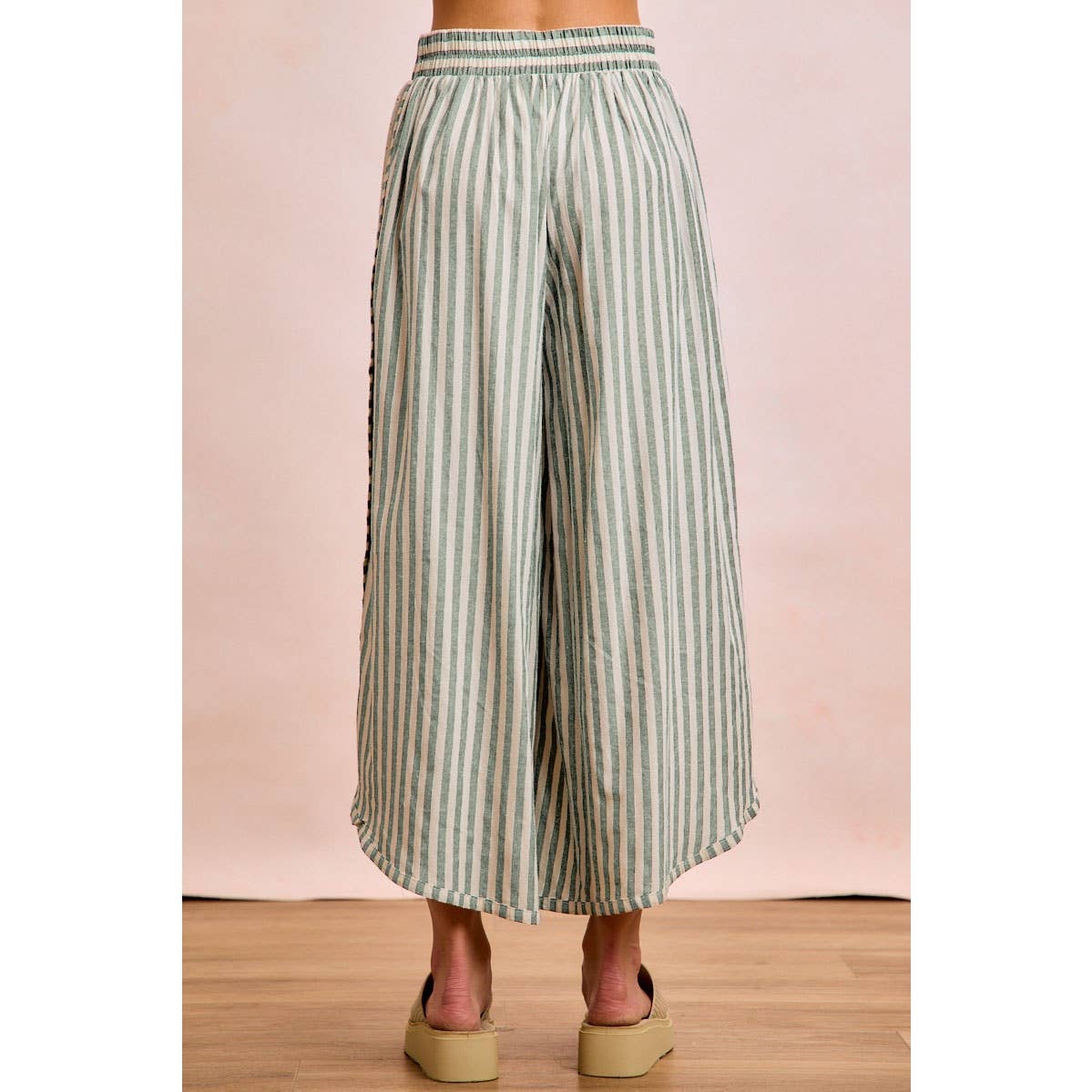 Black Floral Eyelet Pant