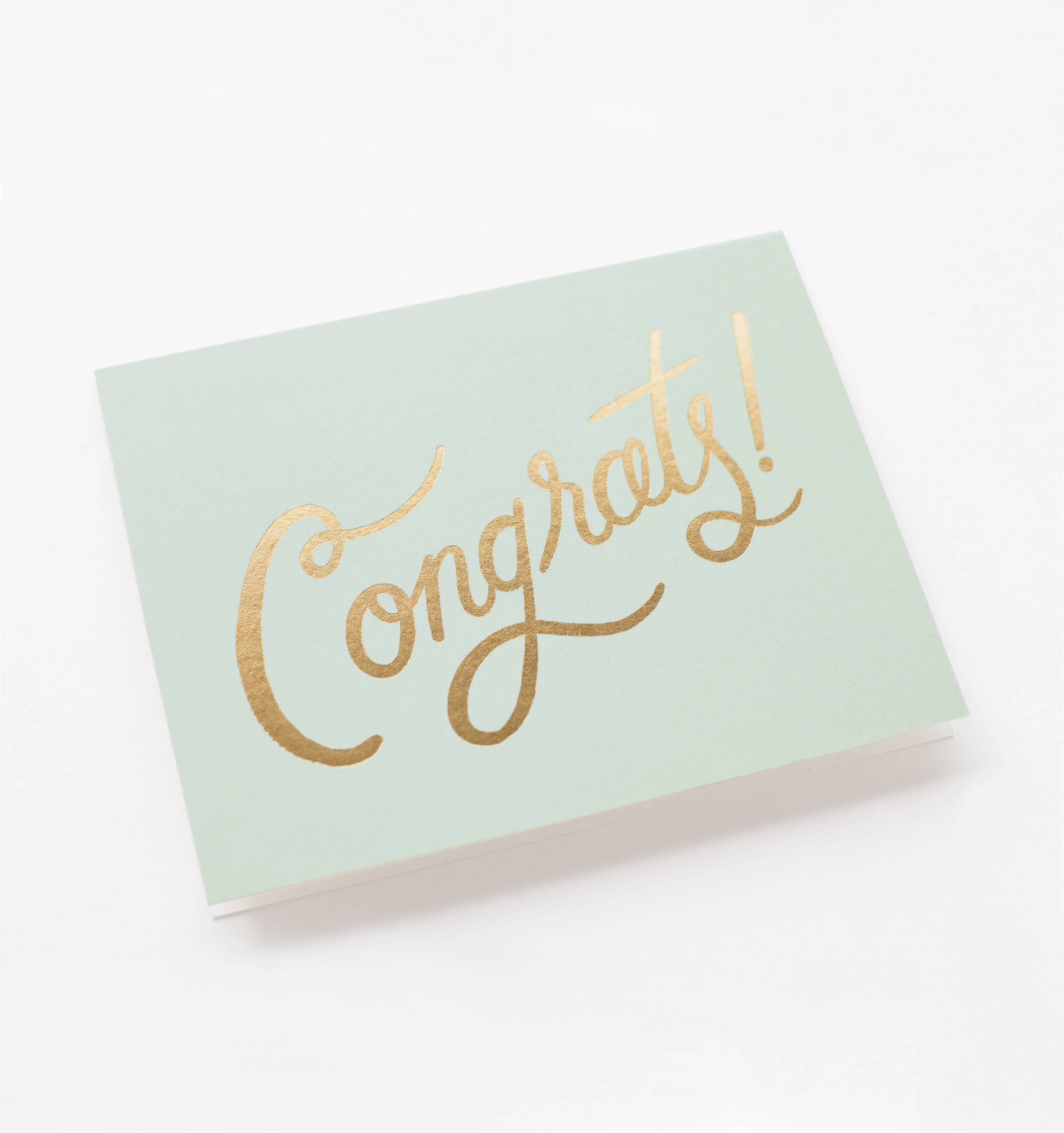 Congrats Greeting Card