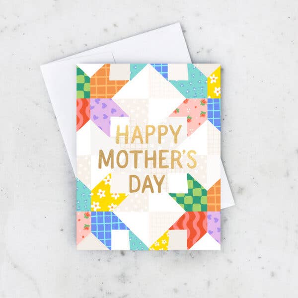 Mother's Day Quilt Greeting Card