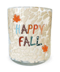 Happy Fall Icon Candle