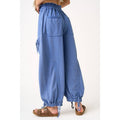French Blue French Terry Balloon Pants
