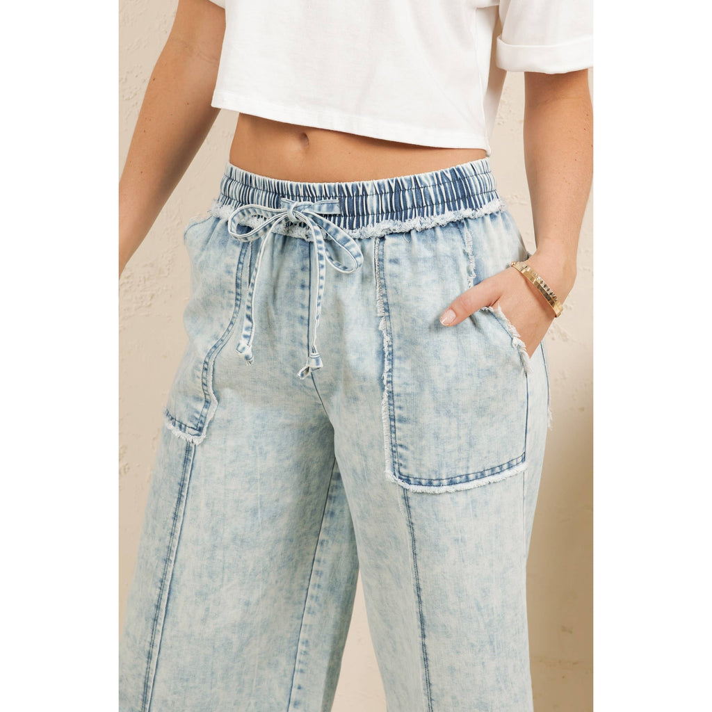 Denim Mineral Washed Pant