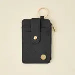 Woven Black Keychain Wallet