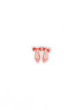 Pink Bow Shoes Sticker
