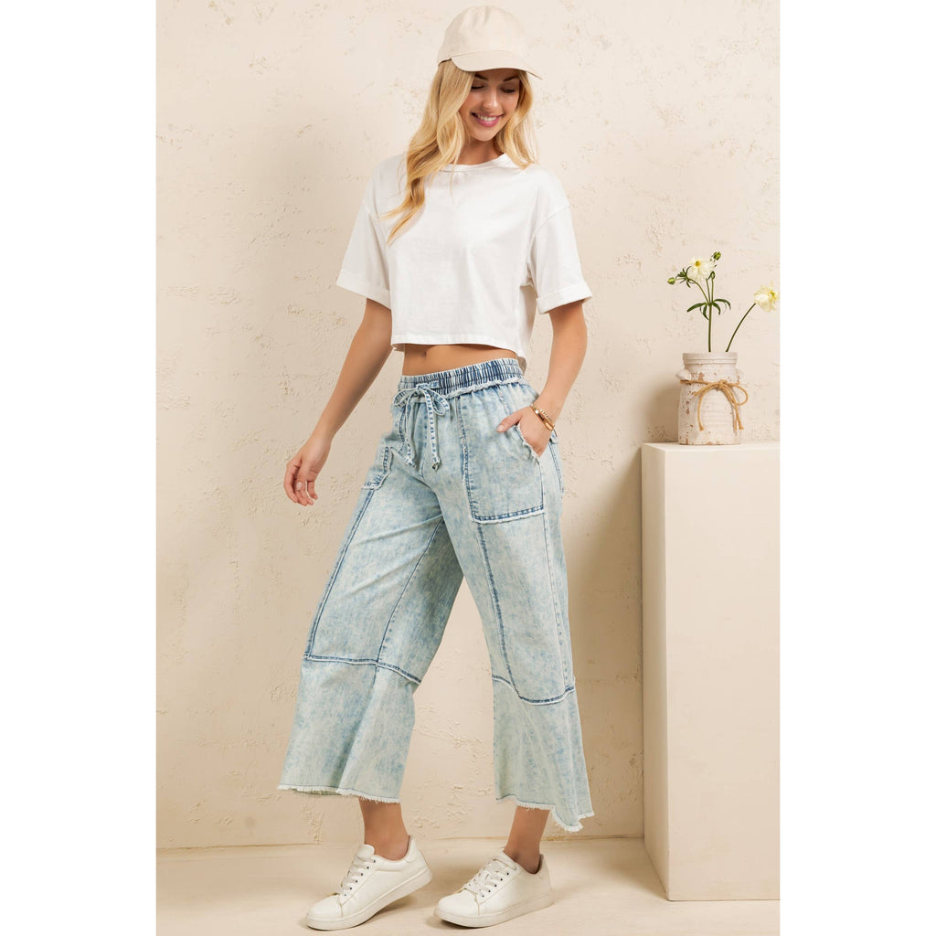 Denim Mineral Washed Pant