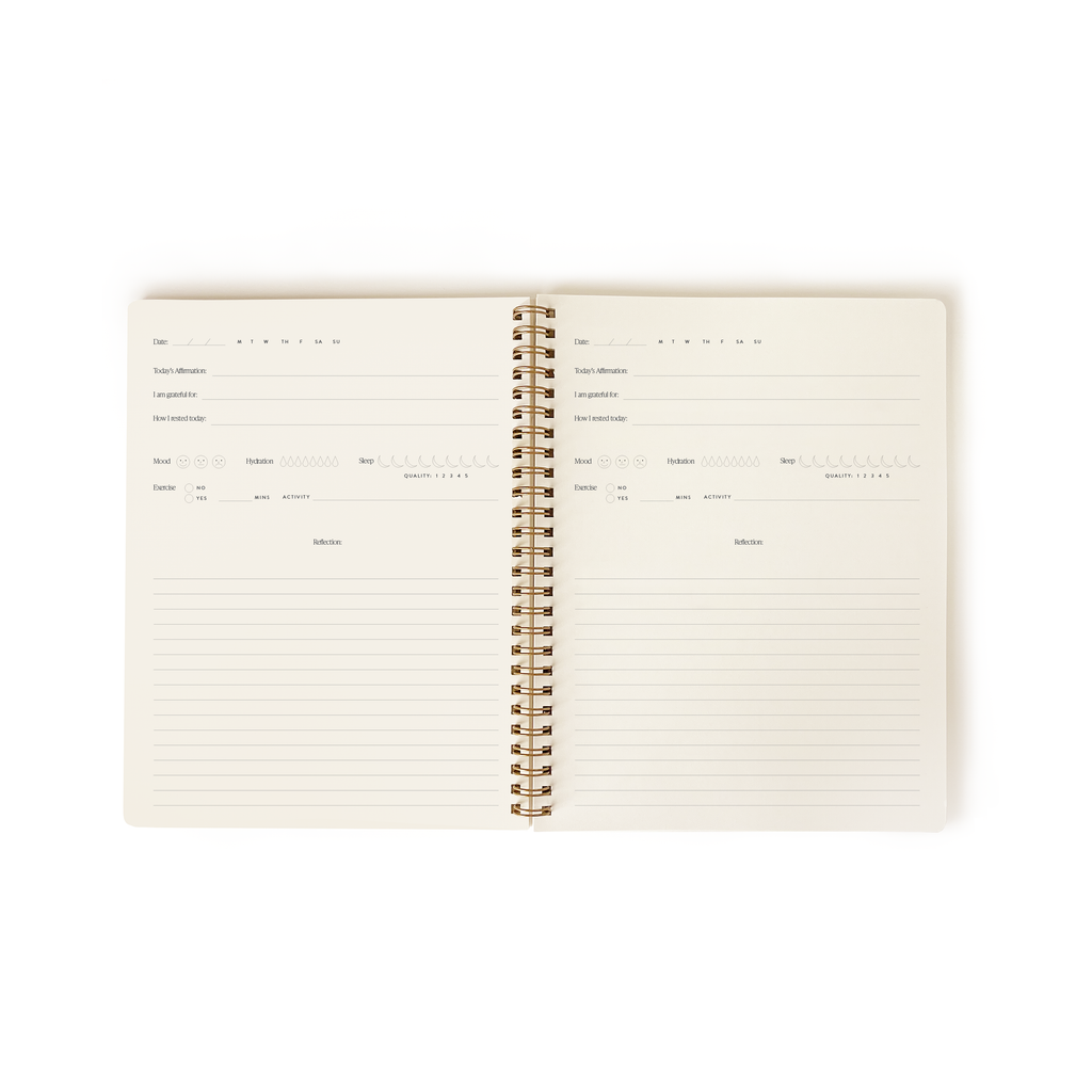 Floral Stamps Notebook Small Notebook With Lined Pages
