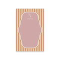 Framed Floral Notepad