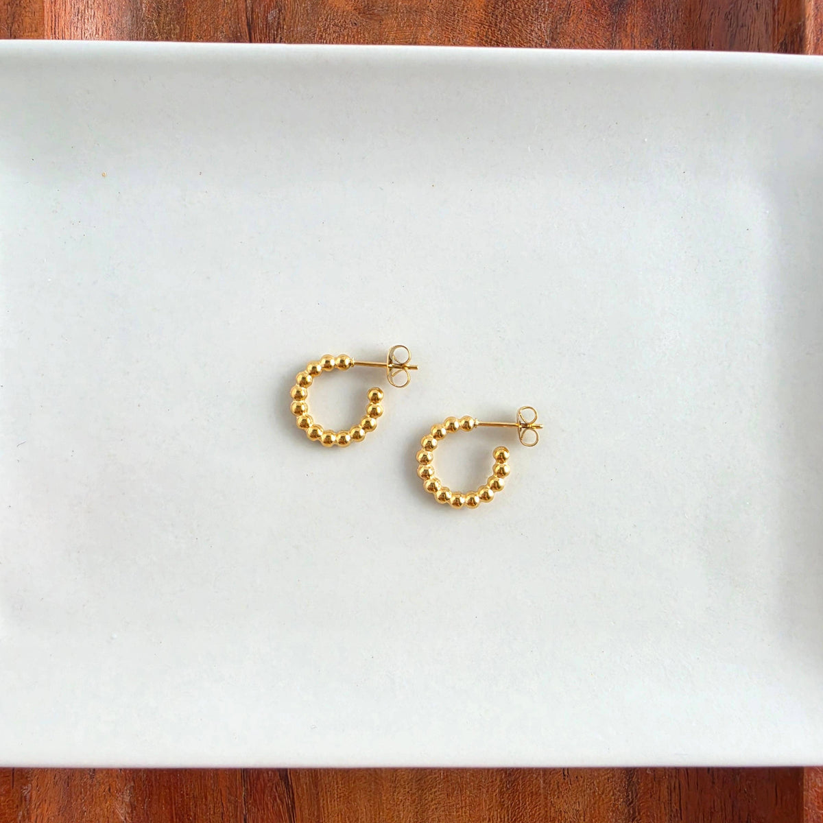 Gold Luxe Bridget Hoops