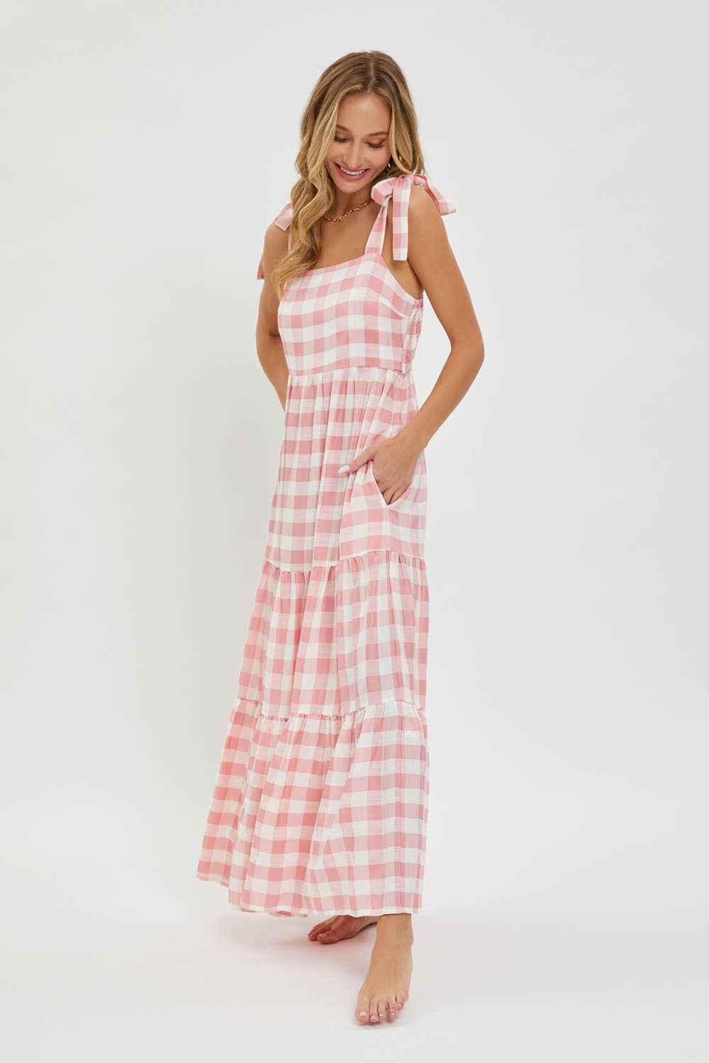 Pink Maxi Dress