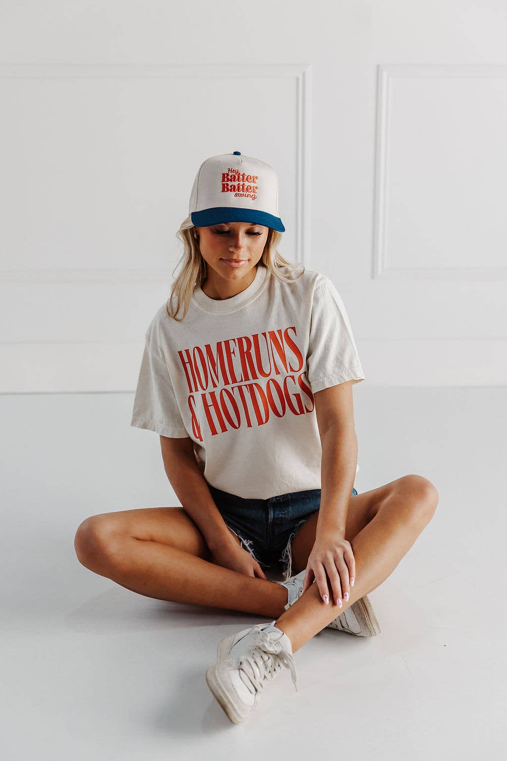 Home Runs & Hot Dogs Baseball T-shirt