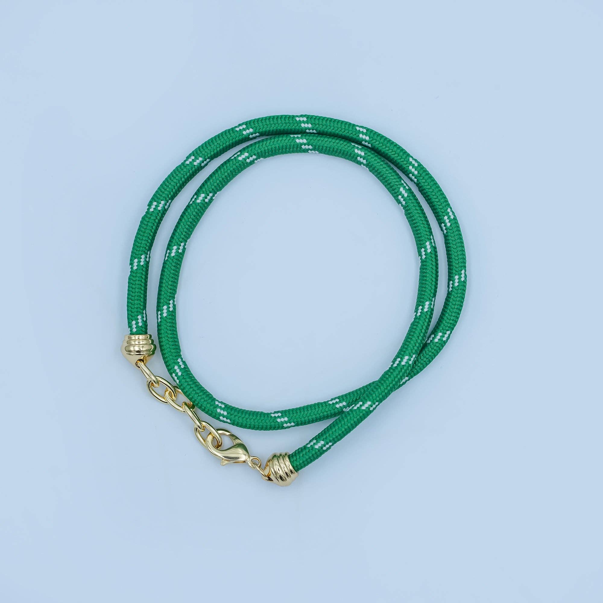Green Cord Chain Necklace