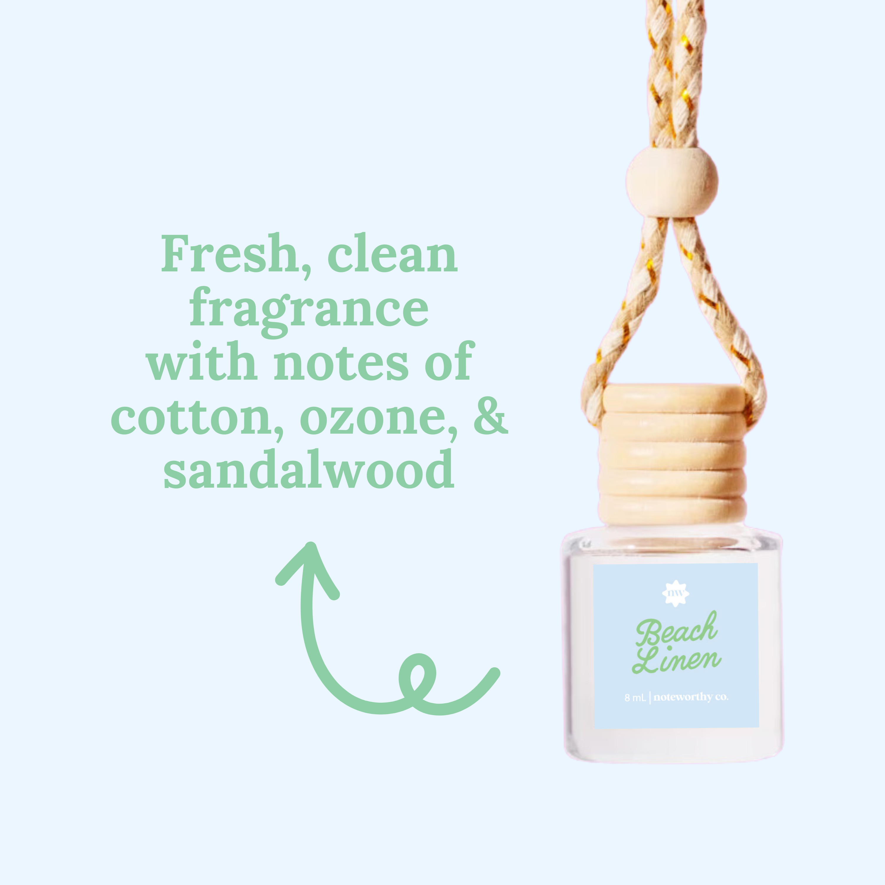 Beach Linen Car Diffusers