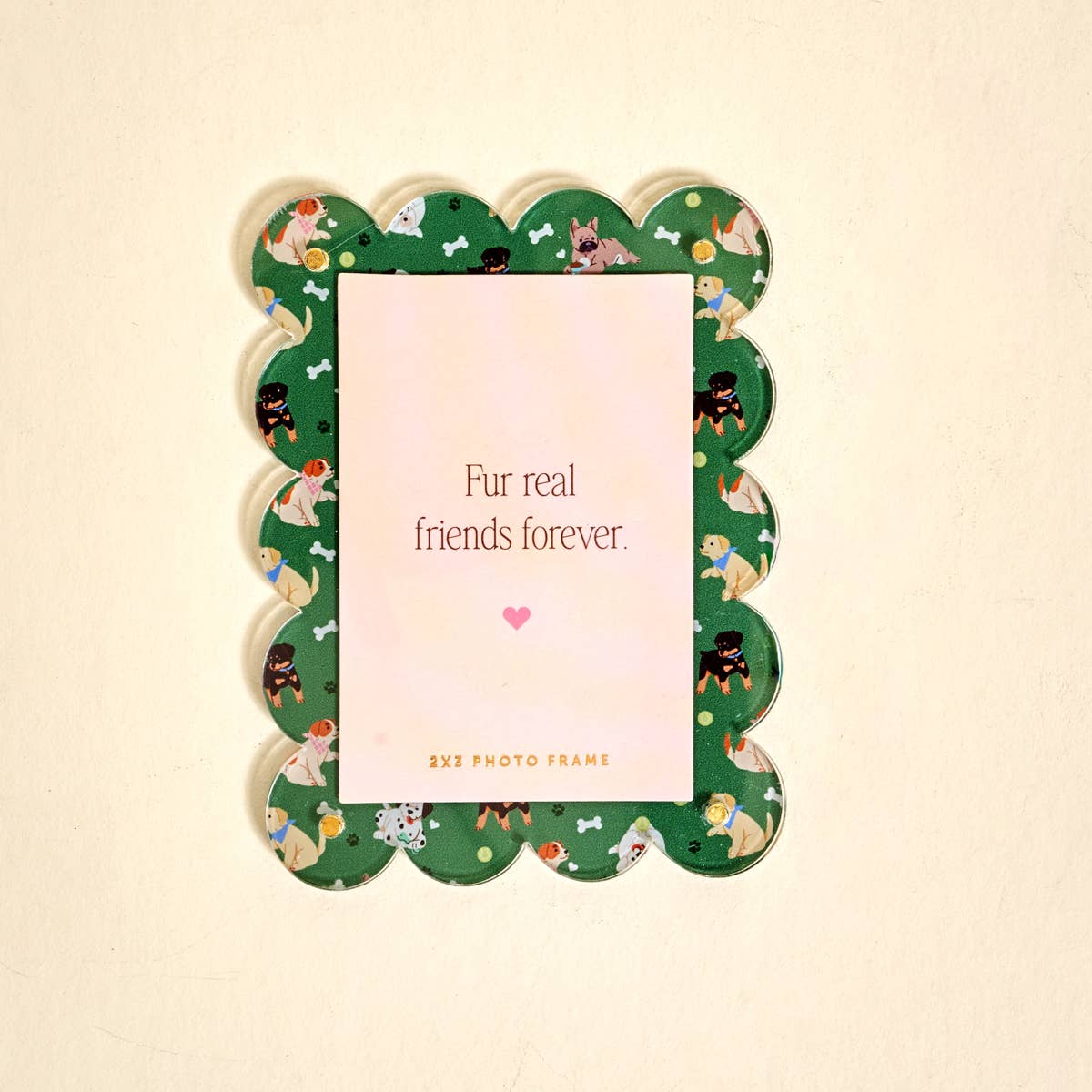 Dog Days Mini Acrylic Picture Frame Magnet