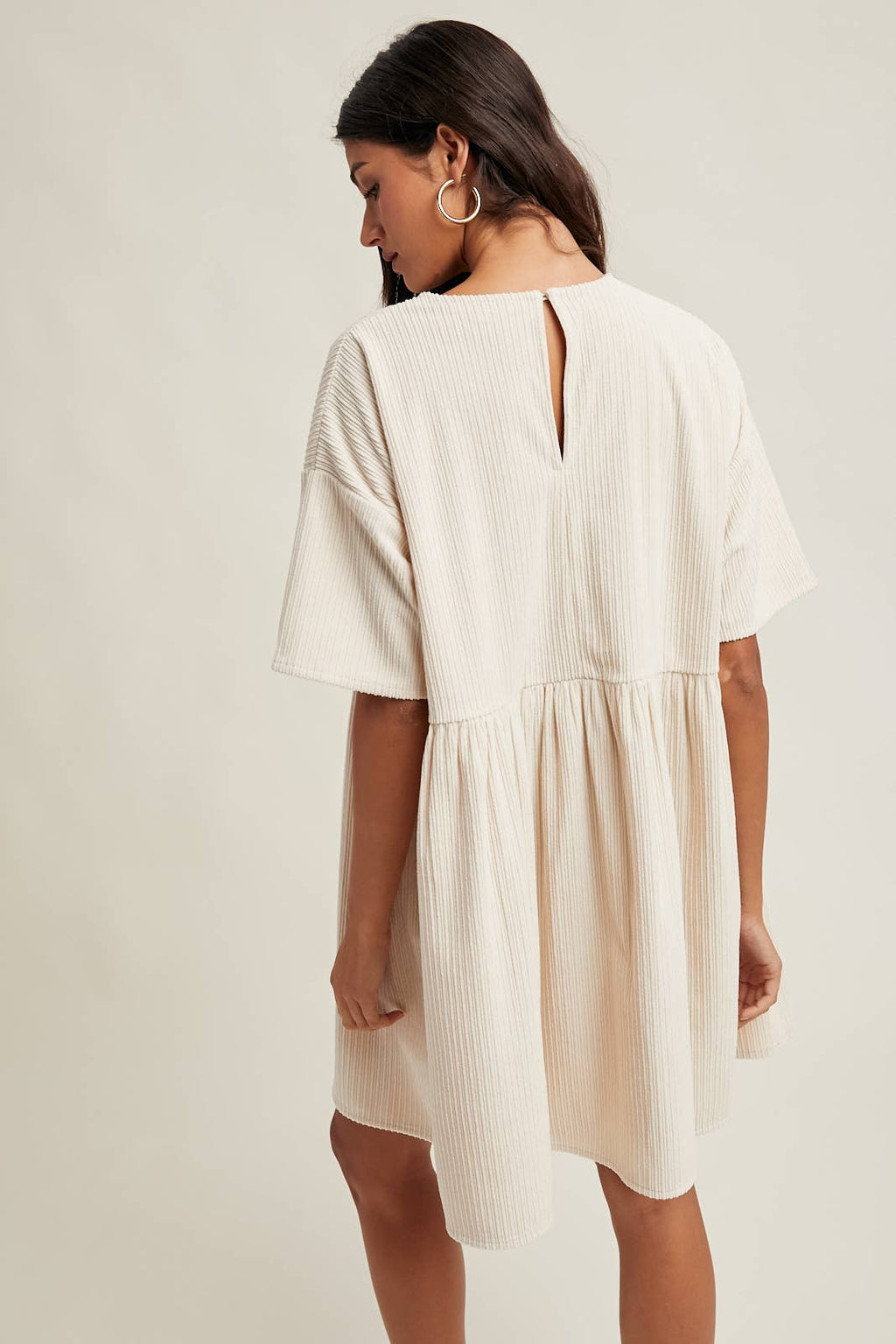 Corduroy Mini Dress