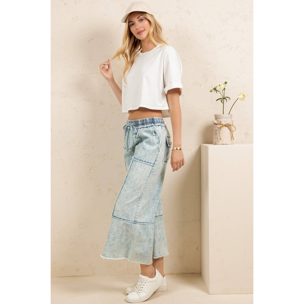 Denim Mineral Washed Pant