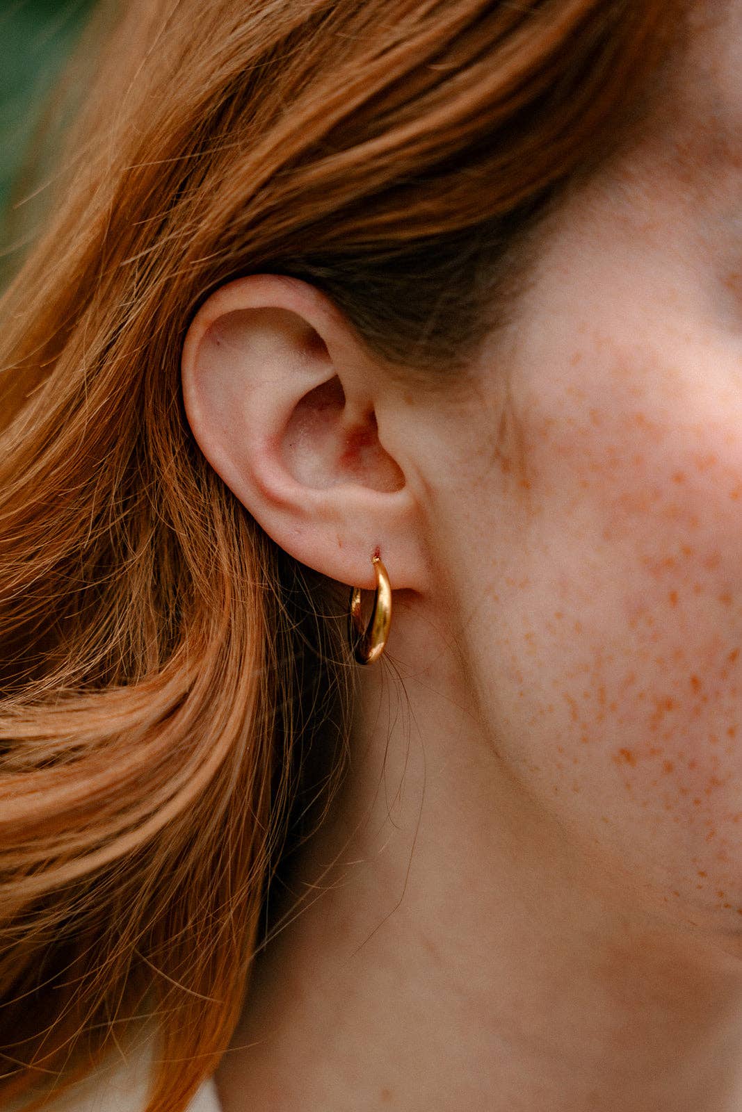 Gold Luxe Selena Hoops