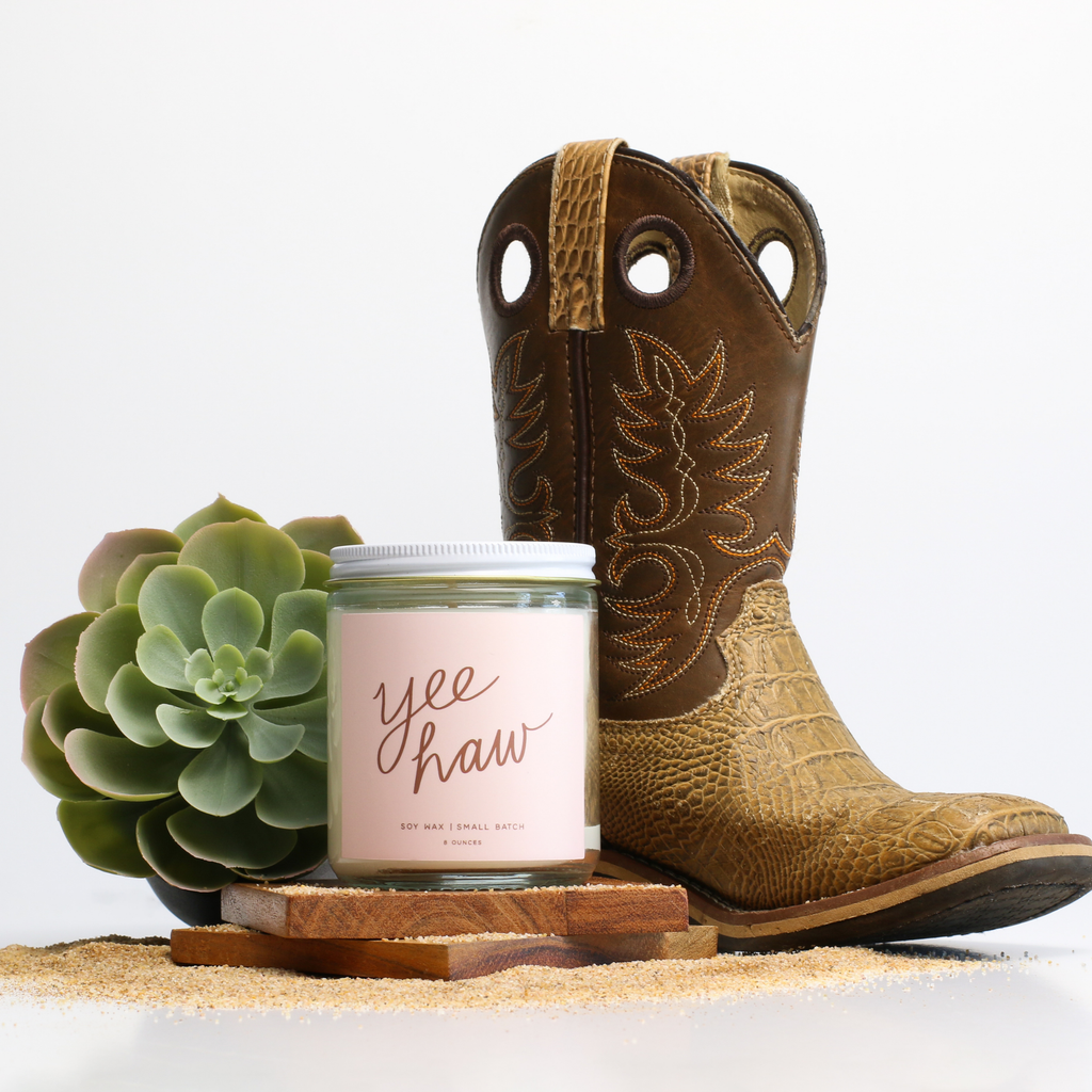 Yee Haw Candle