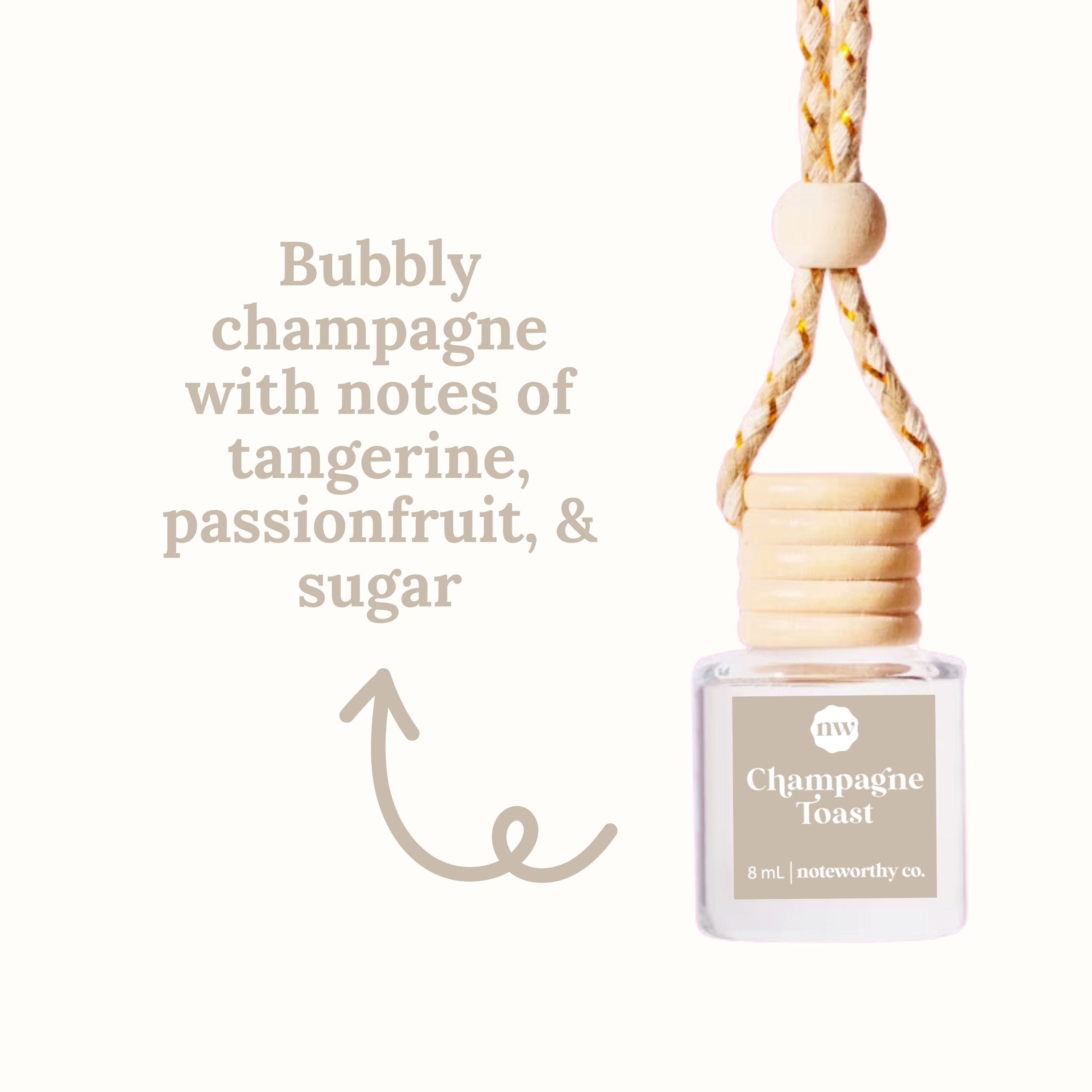 Champagne Toast Car Diffusers