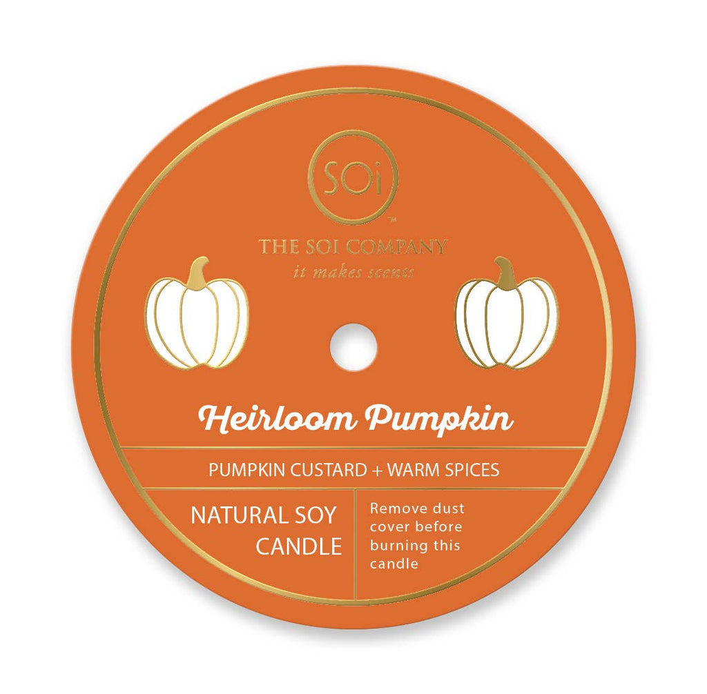 Heirloom Pumpkin Icon Candle