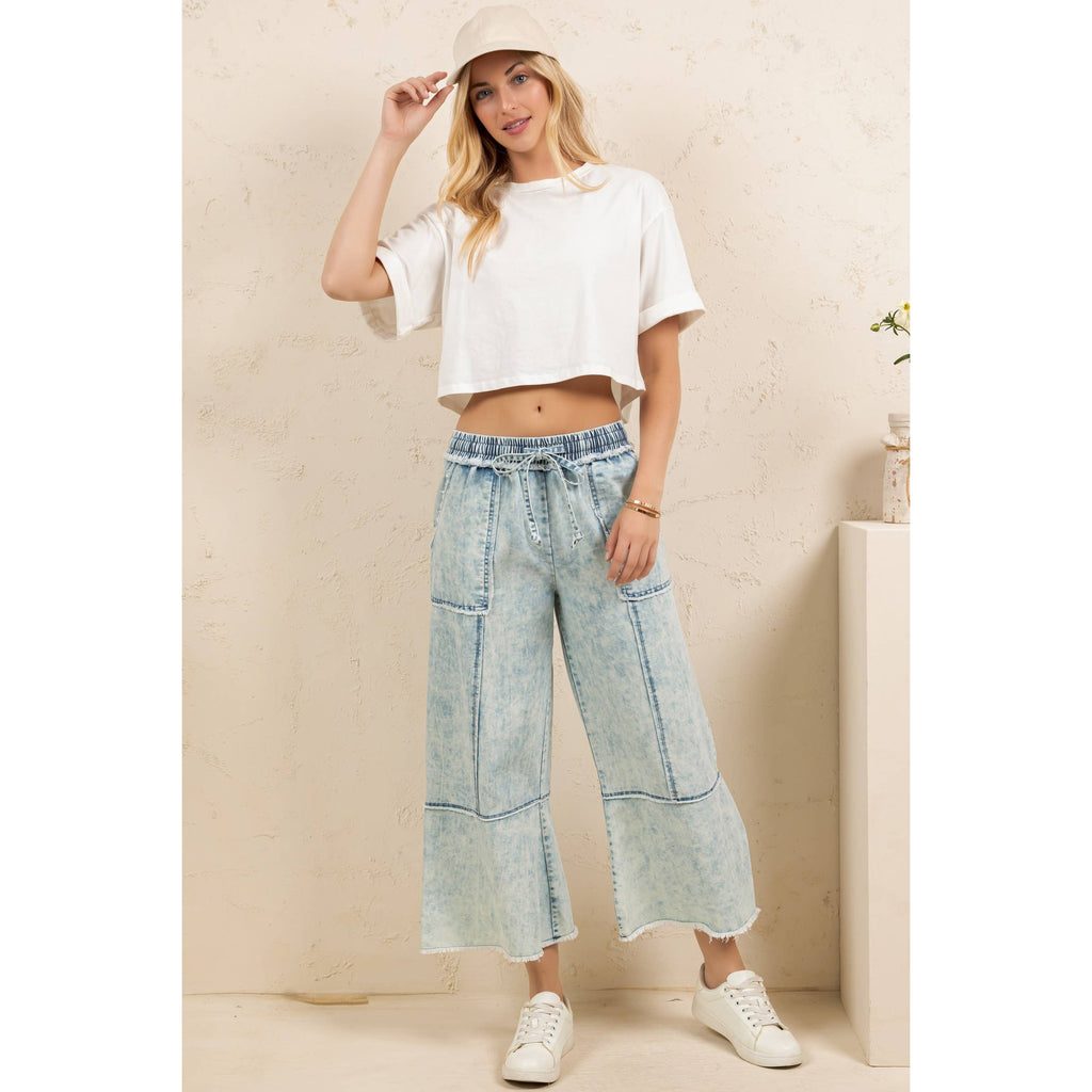 Denim Mineral Washed Pant