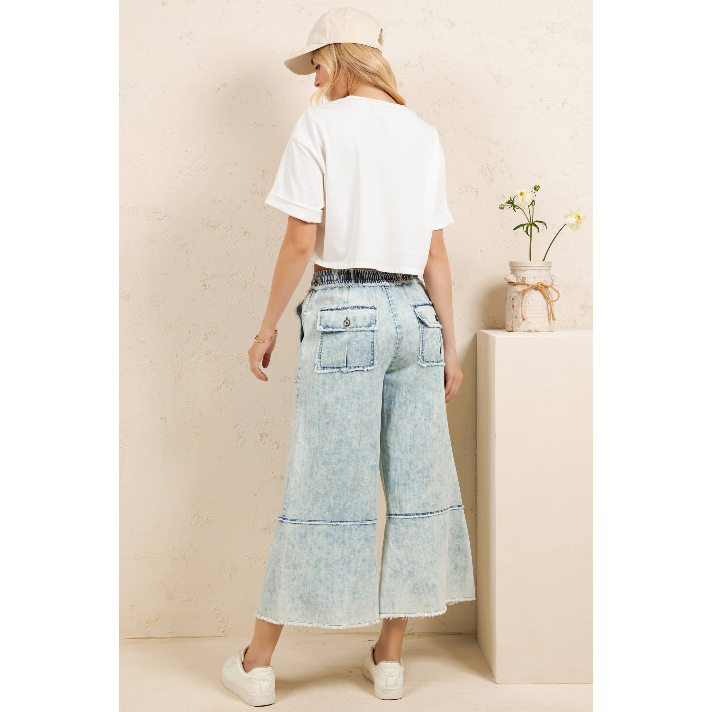 Denim Mineral Washed Pant
