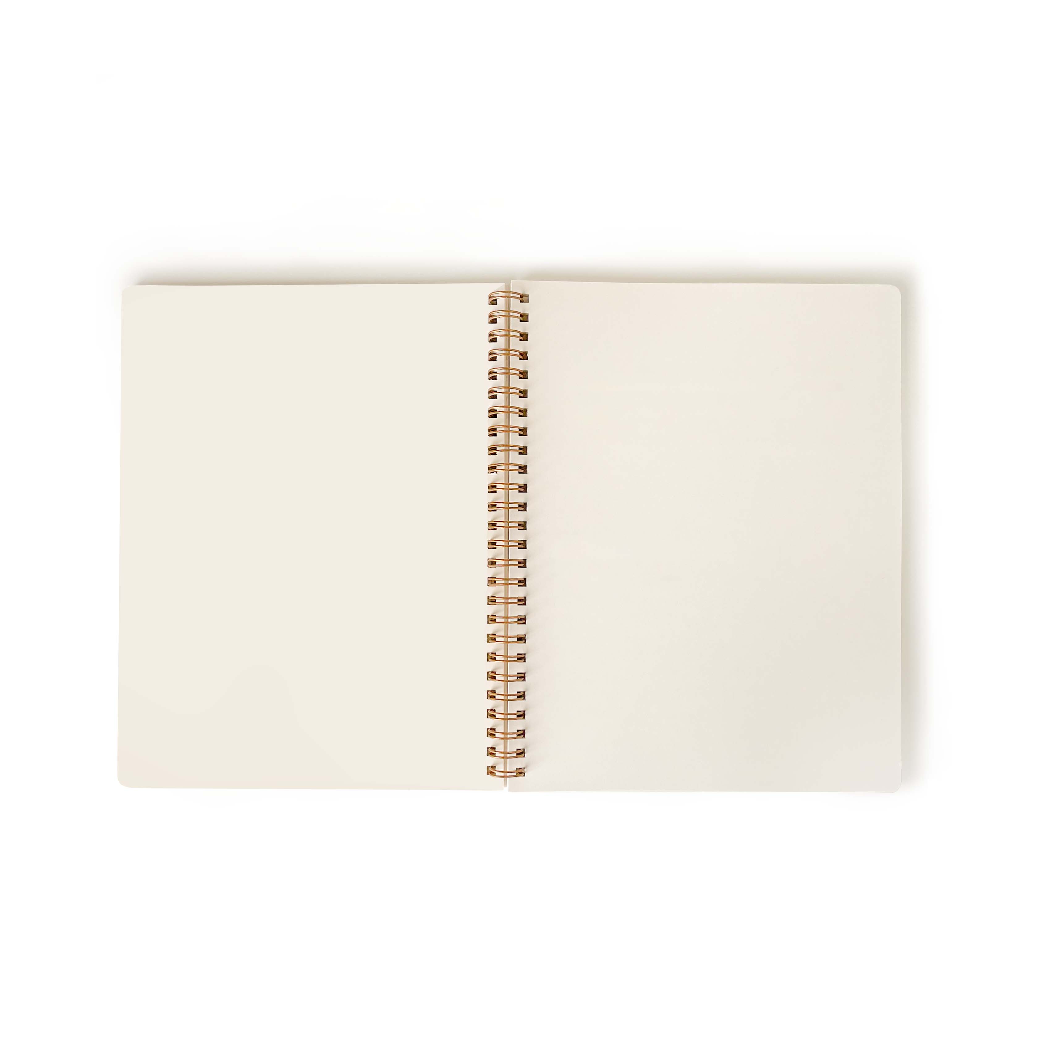 Floral Stamps Notebook Small Notebook With Lined Pages