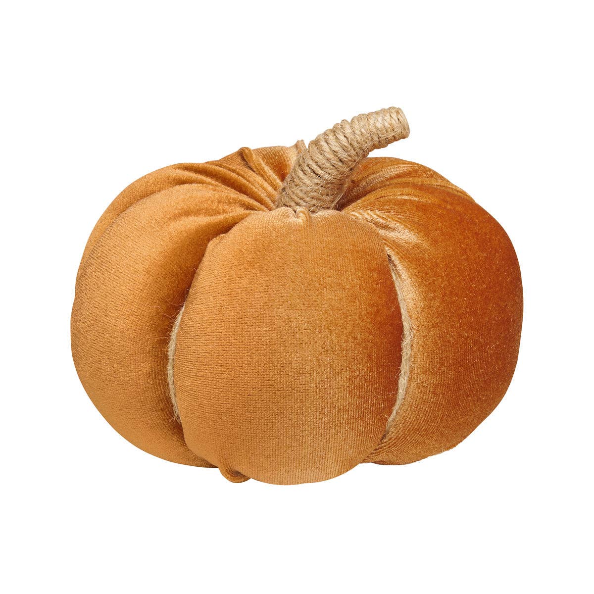 Medium Saddle Velvet Fall Pumpkin