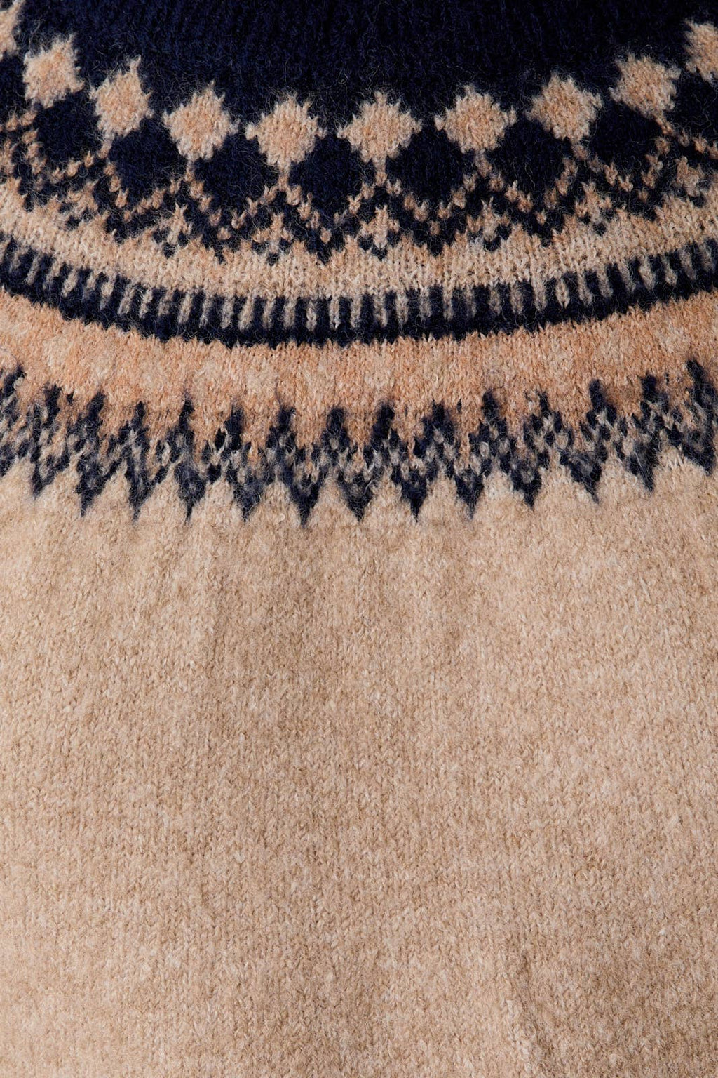 Oatmeal Crew Neck Drop Shoulder Sweater