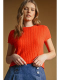 Cherry Soda Knitted Top
