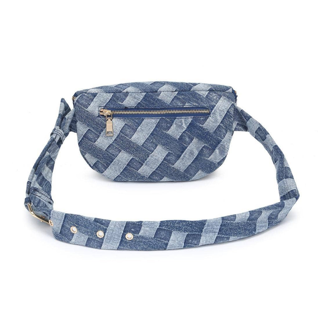 Denim Leslie Belt Bag