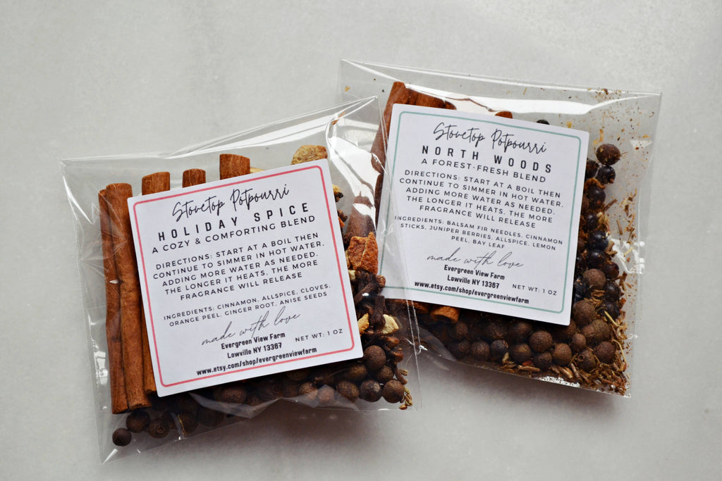 Holiday Spice Simmer Stovetop Potpourri Blend