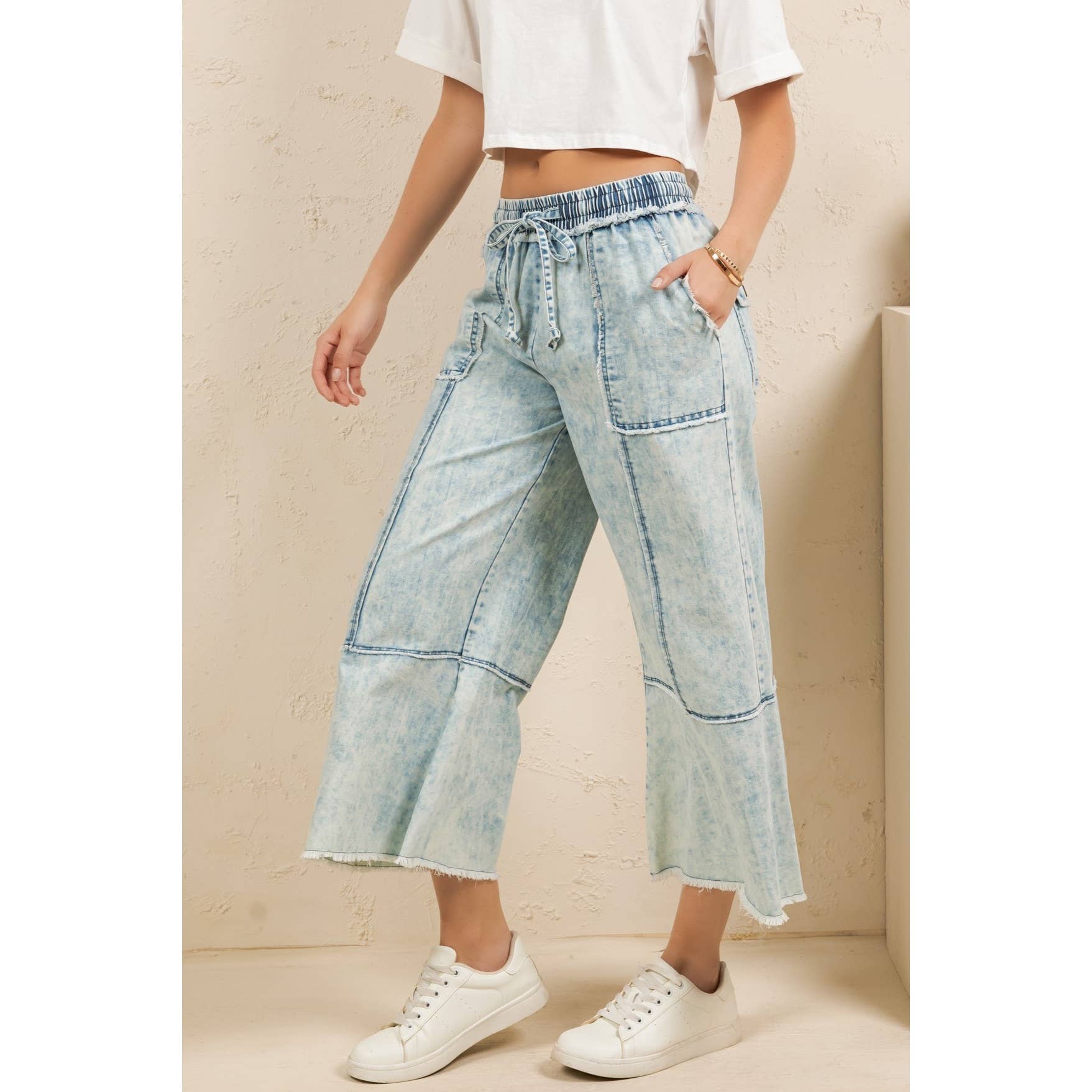 Denim Mineral Washed Pant