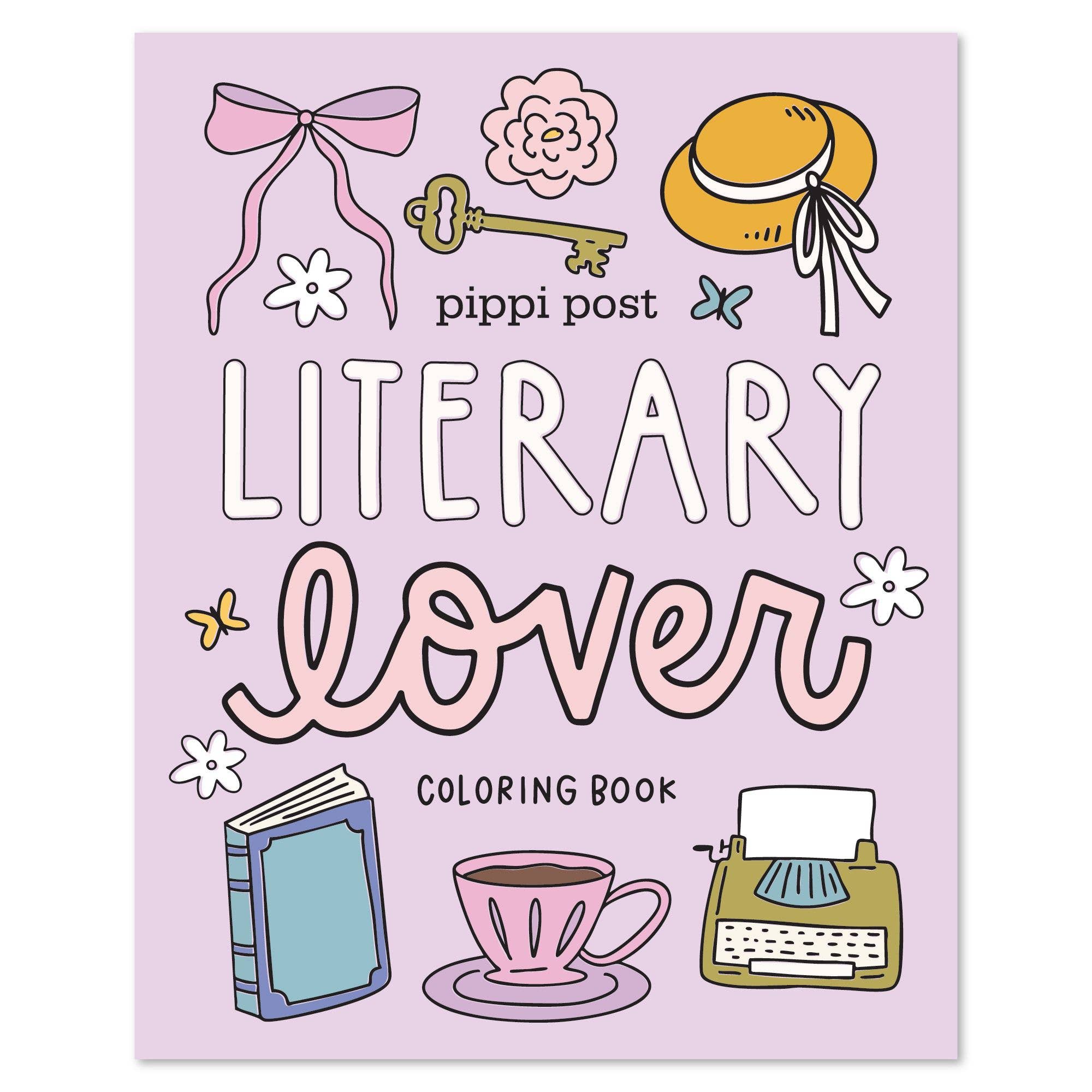 Literary Lover Coloring Book