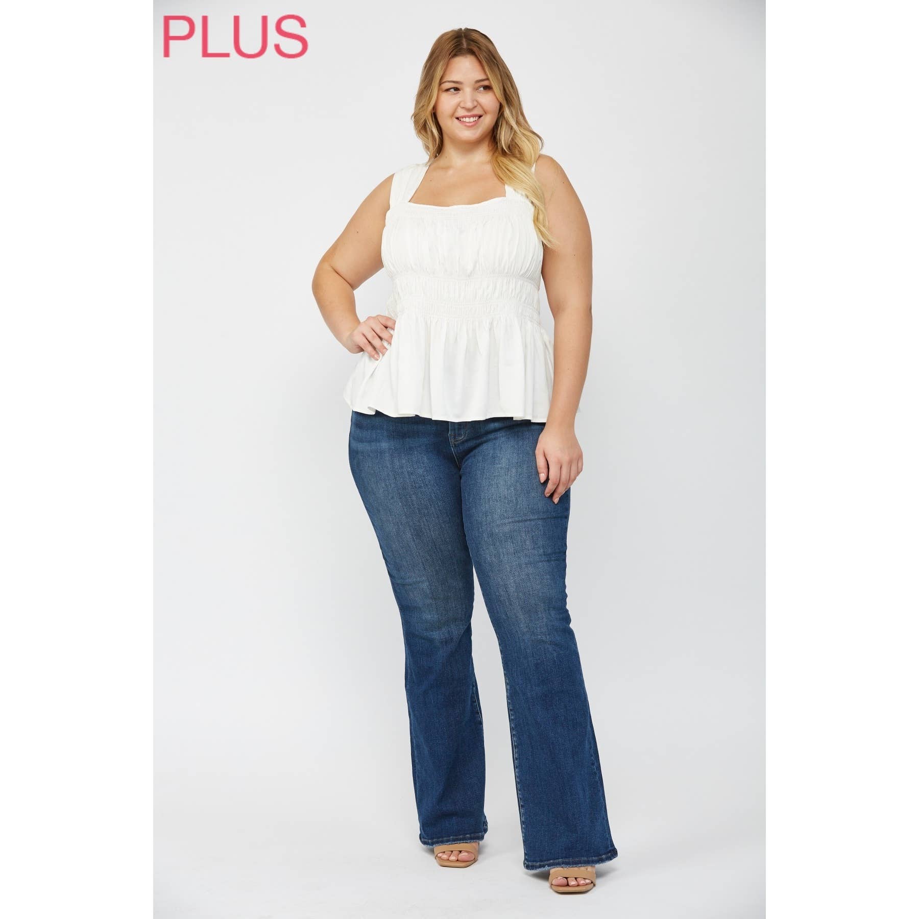High Rise Flare Jeans