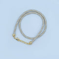 Light Brown Cord Chain Necklace