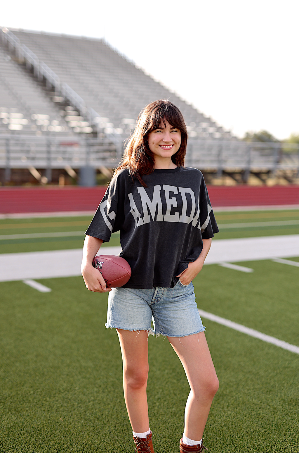 Black Gameday Home Team Tee