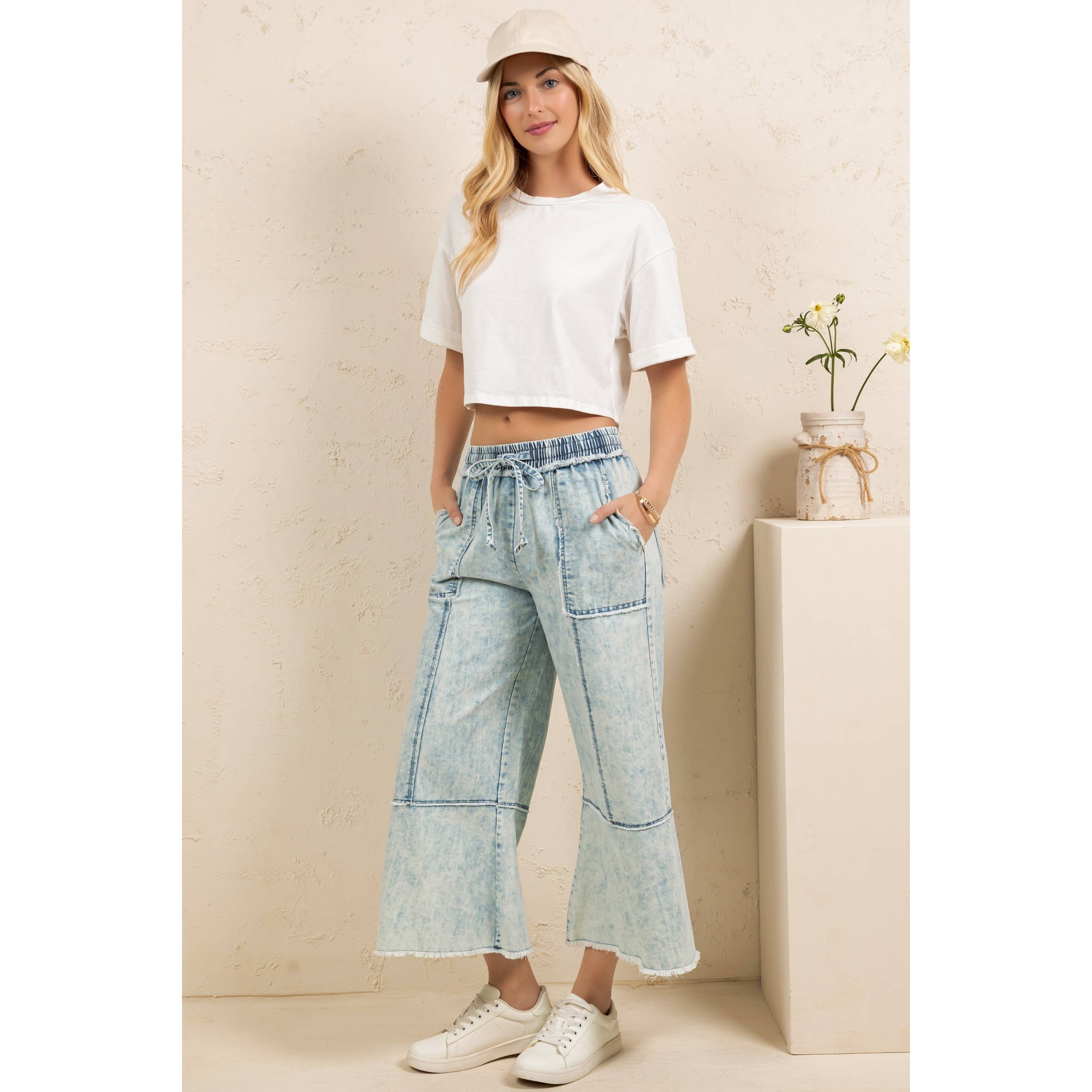 Denim Mineral Washed Pant