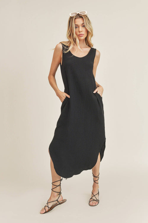 Black Daisy Dress