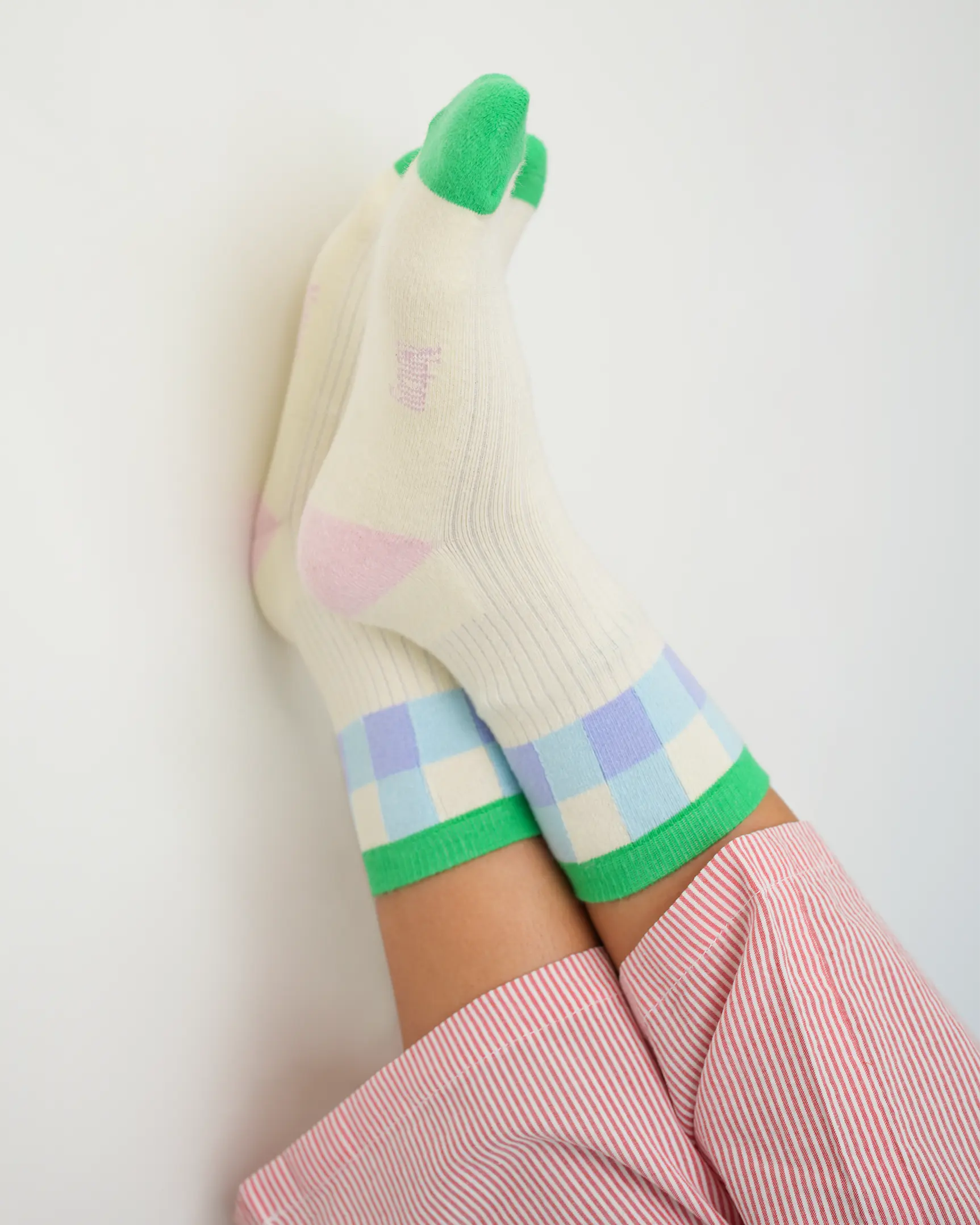 Lime Ocean Socks