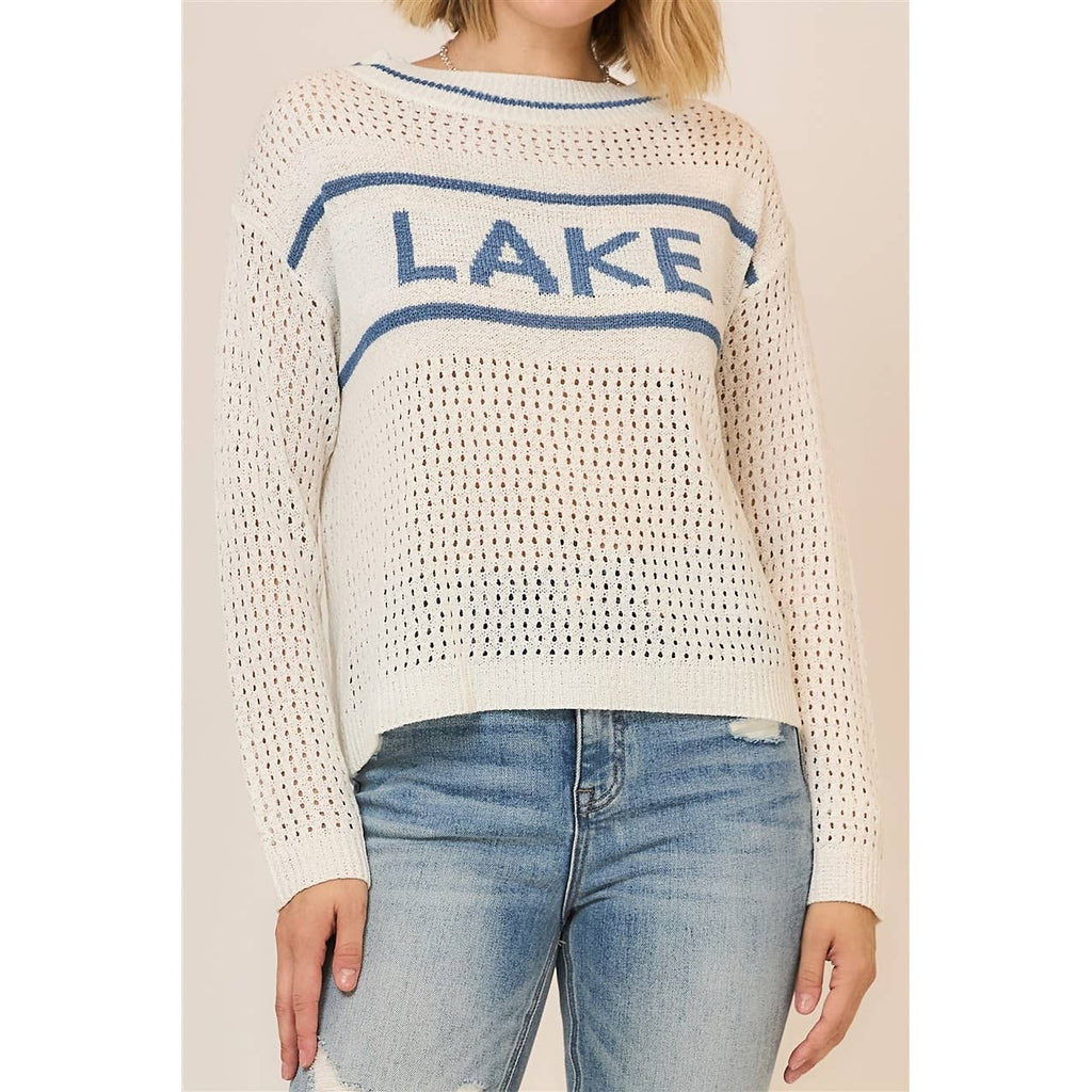 Light Knit Lake Pullover