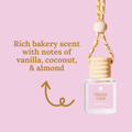 White Cake Car Diffusers