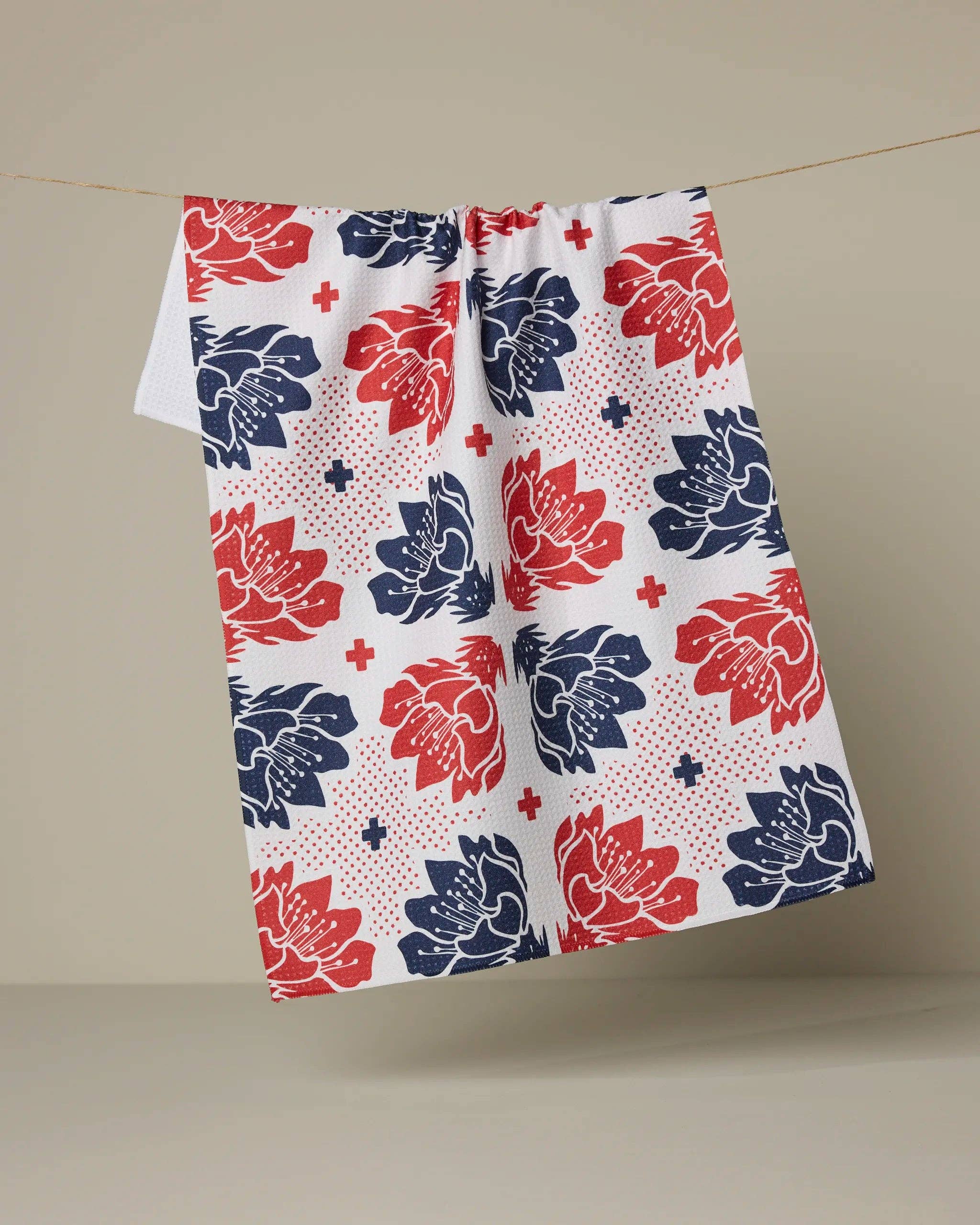 Founding Floral Tea Towel