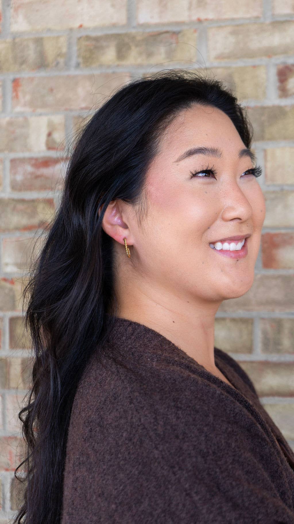 Gold Luxe Tatum Hoops