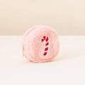 Candy Cane Circle Teddy Pouch