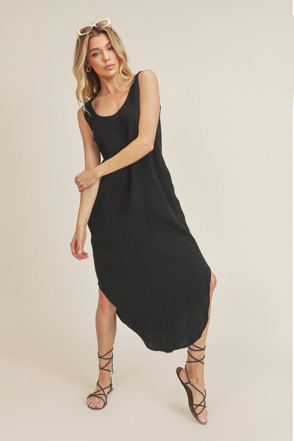 Black Daisy Dress