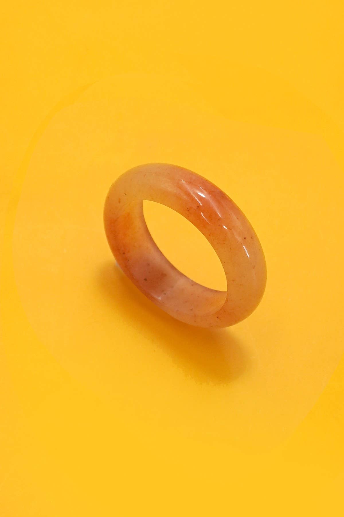 Topaz Earthy Natural Stone Ring