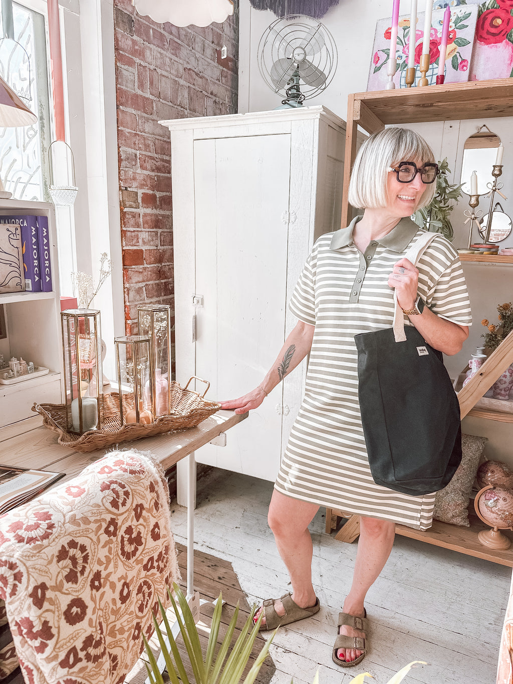 Mel Tortoise & Ivory Glasses